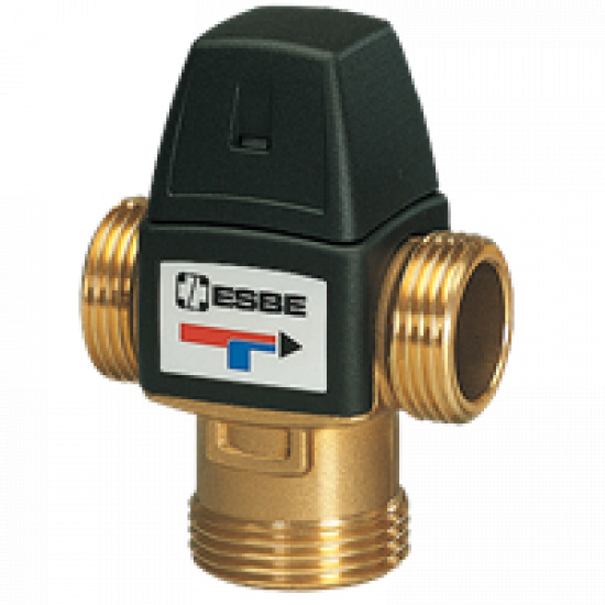 Термосмеситель VTA322, 35-60°C, Kvs 1.6, 1" нар. - 1