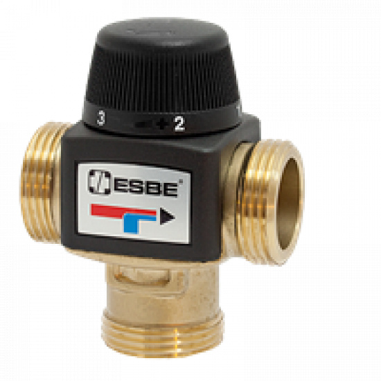 Термосмеситель VTA372, 20-55°C, Kvs 3.4, 1" - 1