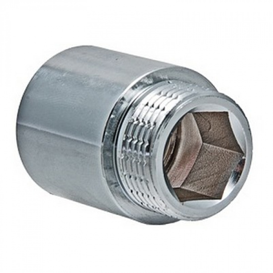 Удлинитель хром 3/4" х 80 мм - 1