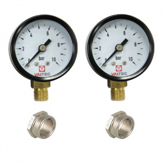 Комплект манометров 50мм, 10 бар Valtec - 1