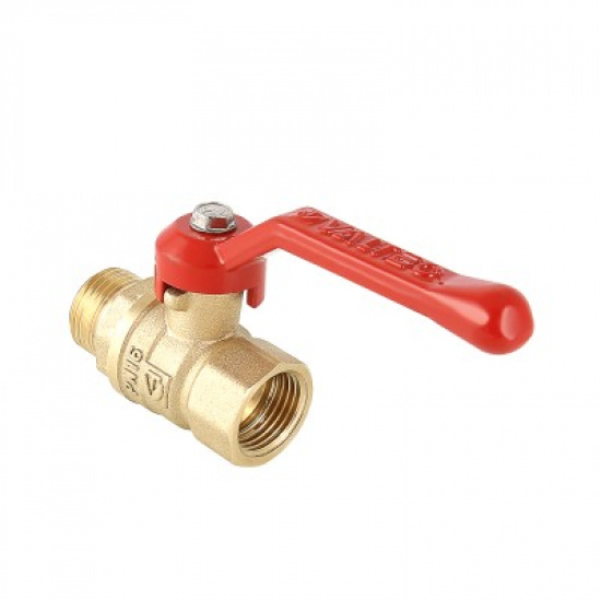 Кран шаровый VT стандарт 1/2" вн.-нар. длинная рукоятка - 1