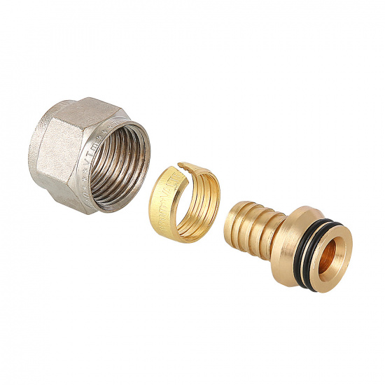 Фитинг для пластиковой PEX трубы 16(2,2) х 1/2" - 1