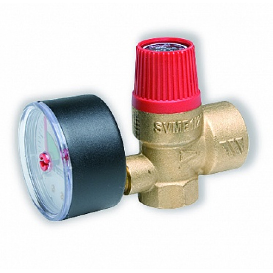 Предохранительный клапан SVW 1/2" x 3/4" вн. 2,5 бар - 1