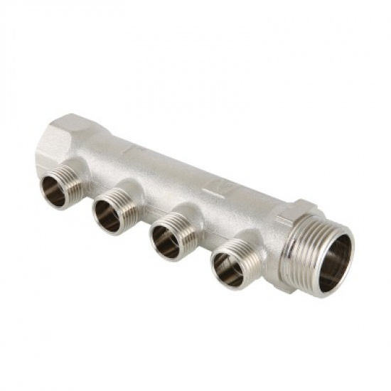 Коллектор латунный 1", 3 х 3/4" - 1