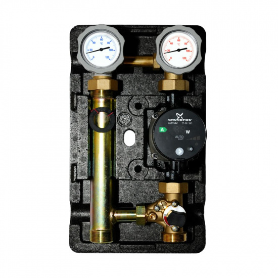 1" с насосом Grundfos UPS 25-60. (Подача слева). - 1