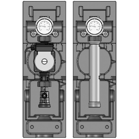 1 1/4" с насосом Grundfos UPS 32-60. - 1