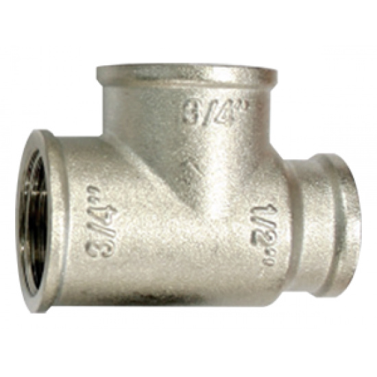 Тройник вн. 3/4"х1/2"х1/2" - 1