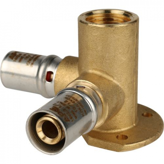 Уголок пресс с креплением 16 x 1/2" проходной - 1