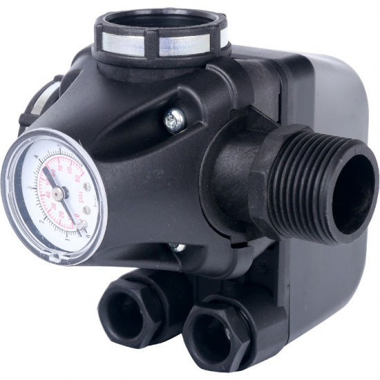 Реле давления воды с манометром Stout PM5-3W 1-5 бар - 1
